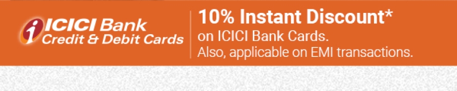 10% Off on ICICI Credit & Debit cards