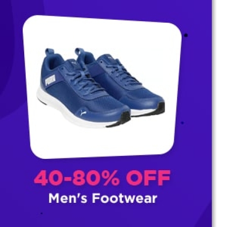 Men's Footwear 40-80% Off
