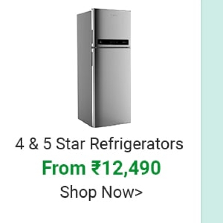 4 & 5 Star Refrigerators