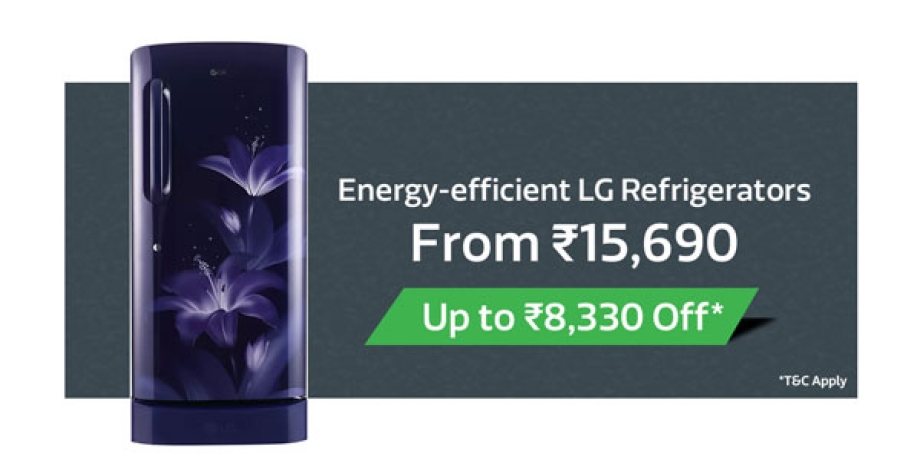 Energy-efficient LG Refrigerators