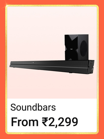Soundbars From Rs.2299