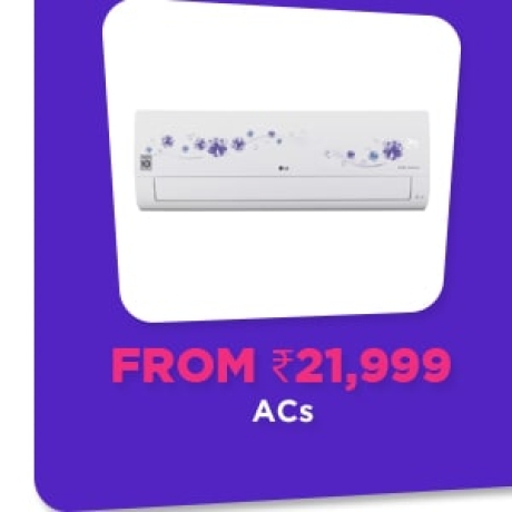 ACs from Rs.21,999