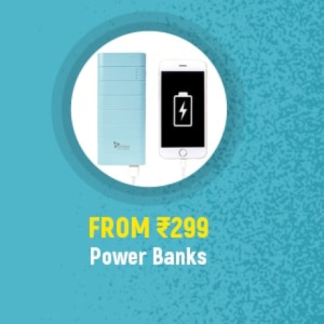 Power banks from Rs.299