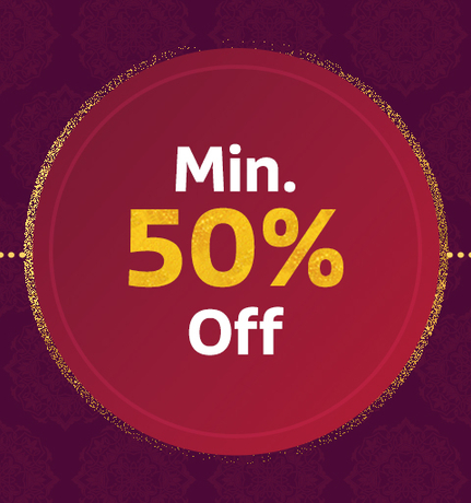 Min.50% Off