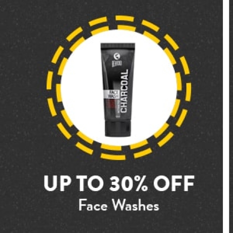 Face wash up to 30% Off