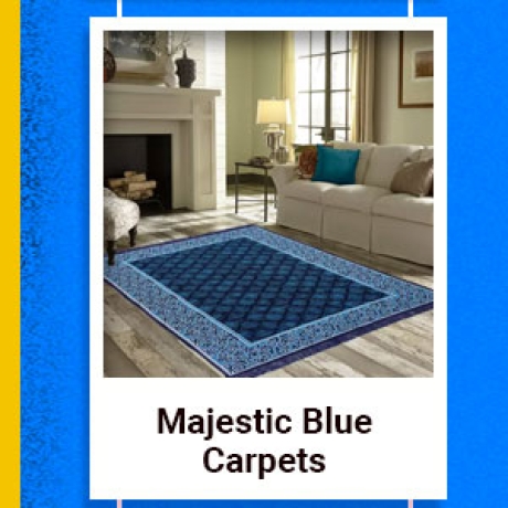 Majestic Blue Carpets