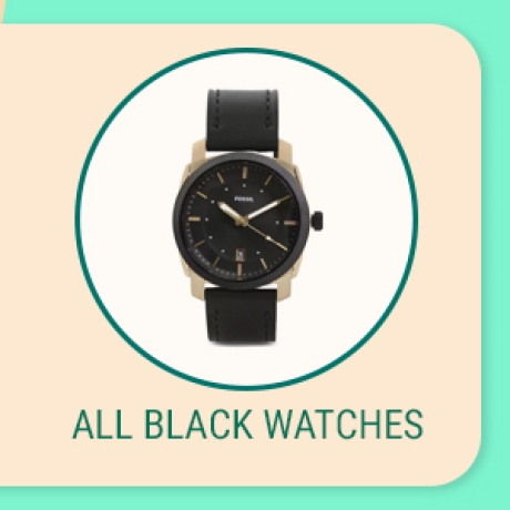 All Black Watches