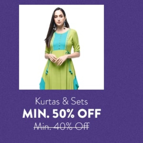 Kurtas Sets  Min.50% Off