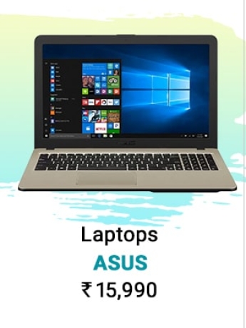 Asus laptop from Rs.15,990