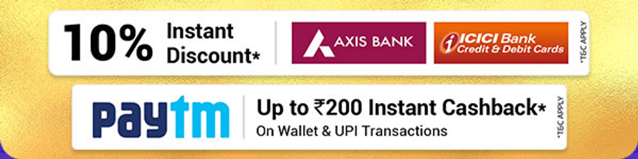 10% instant Discount