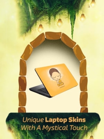Unique Laptop Skins with mystical touch