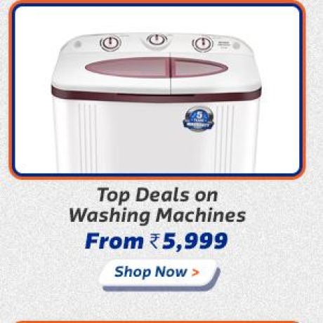 Top Deals on Washing Machines