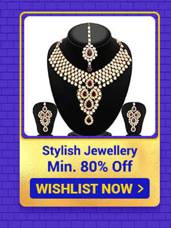 Stylish Jewellery min. 80% Off