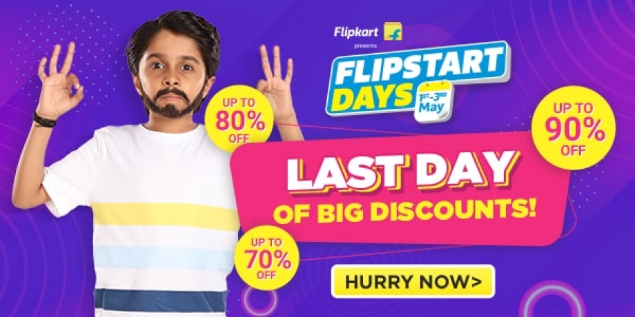 FlipStart Days up to 90% Off