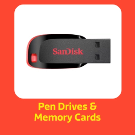 Pen Drives & Memory Cards