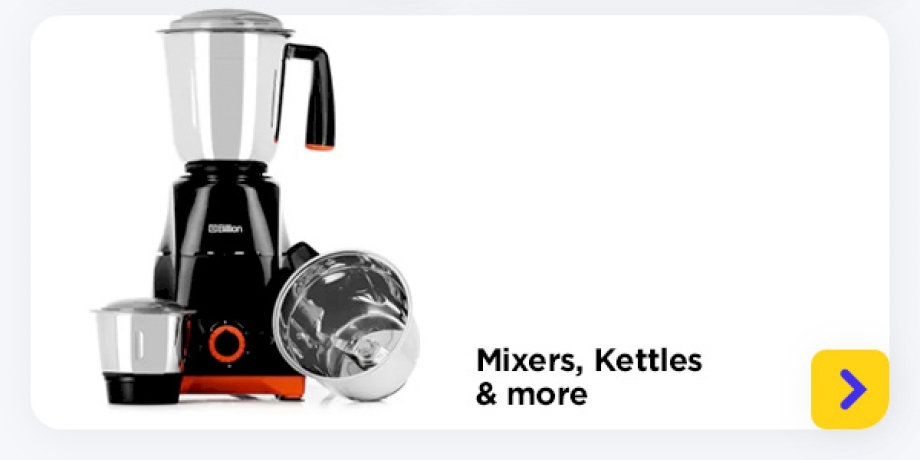 Mixer, Kettles & more