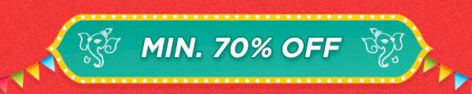 Min.70% Off