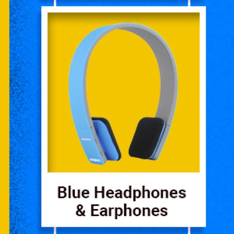 Blue Headphones & Earphones