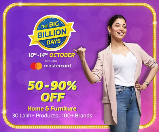 Home & Furniture at 50-90% Off | 30 lakh+ Products | 100+ Brands