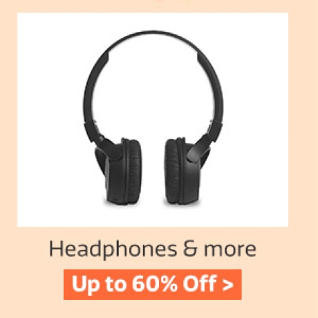 Headphones & More, Upto 60% Off