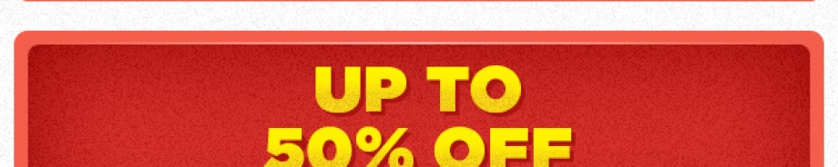 Up to 50% Off