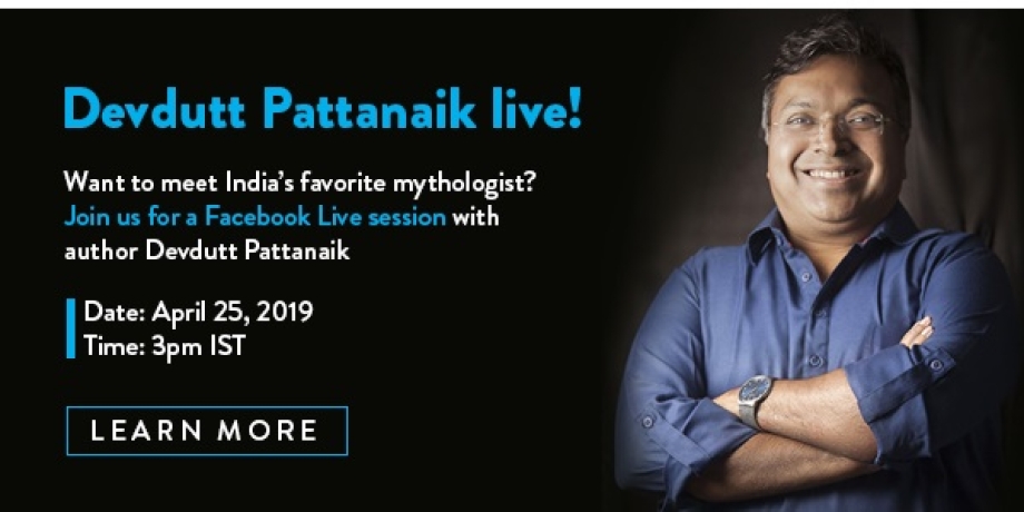 Devdutt Patnaik is LIVE!