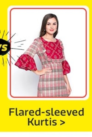 Flared-Sleeved Kurtis>