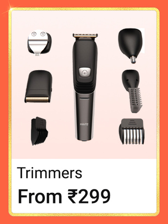 Trimmers From Rs299