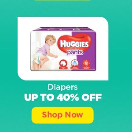 Diapers. Up to 40% Off