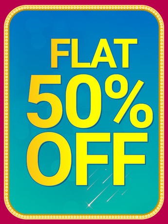 Min.50% Off