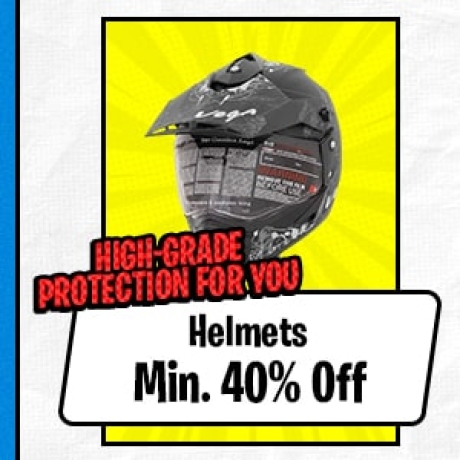 Helmets Min.40% Off