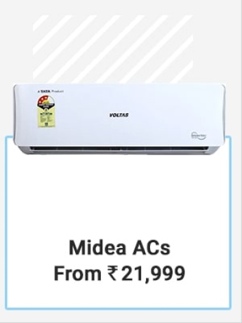 Midea ACs from Rs.21,999