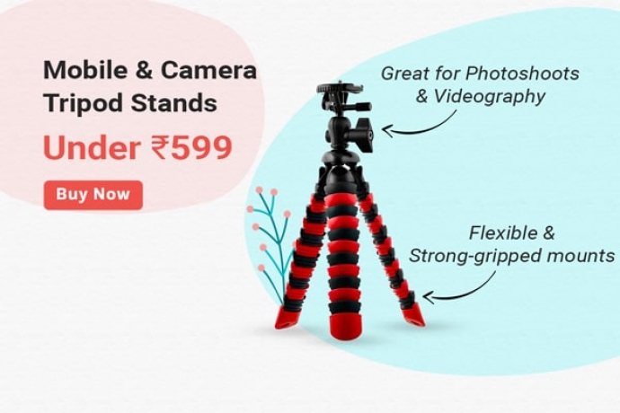 Mobile & Camera Tripod Stands