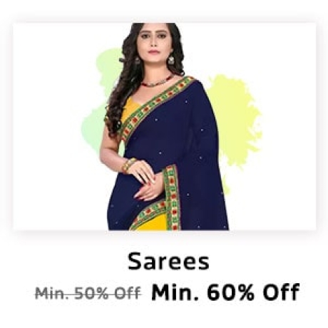 Sarees, Min.60% Off