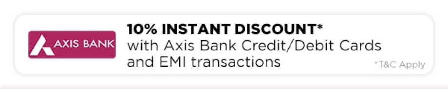 Axis Bank, 10% Off on Credit Cards & Debit Cards