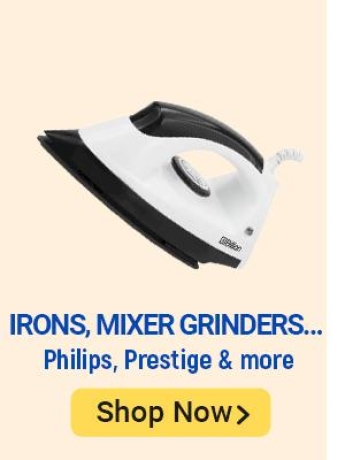 Irons, Mixers..