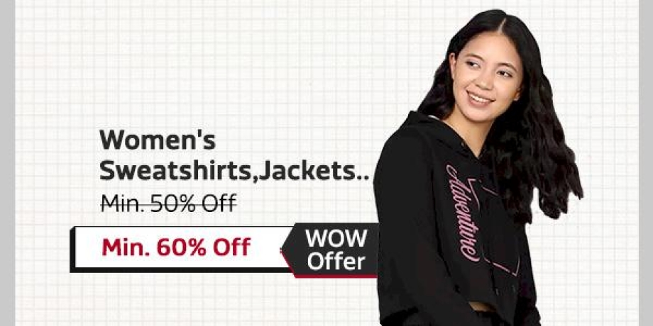 Women's Sweatshirts, Jackets