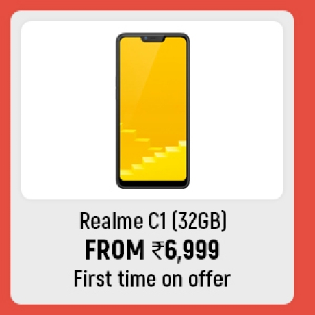 Realme C1 from Rs.6,999