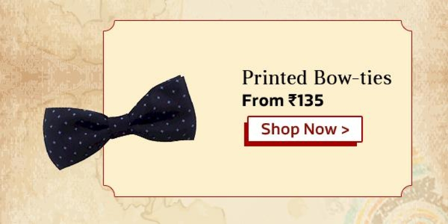 Printed Bow Ties