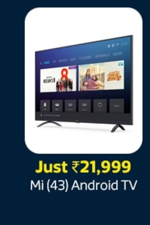 Mi Android TV at Just Rs.21,999