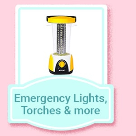 Emergency Lights, Torches & more