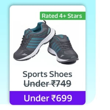 Sports Shoes Rated 4+ Stars