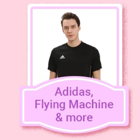 Adidas, Flying Machine & more