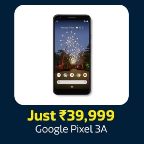 Google Pixel 3A, Just Rs.39,999