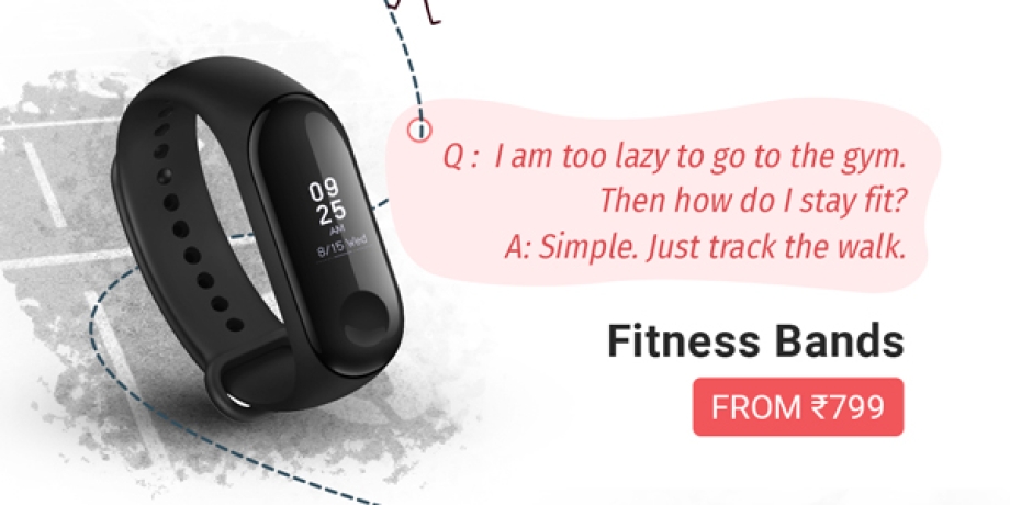 Fitness Bands from Rs.799