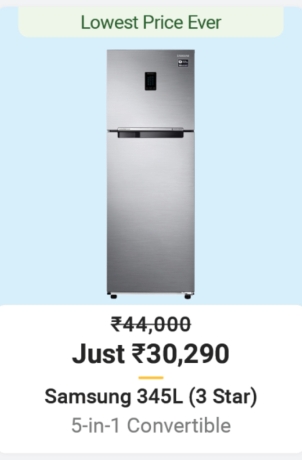 345L Refrigerator