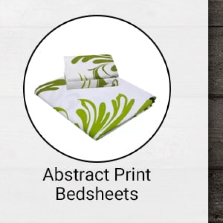 Abstract Print Bedsheets