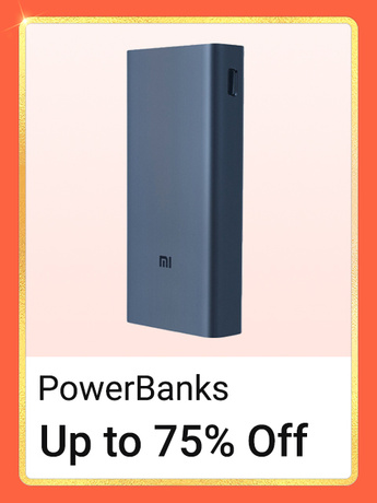 PowerBanks Up to 75% off