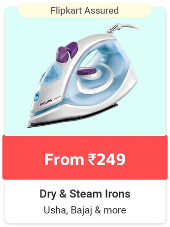 Dry and Steam Iron