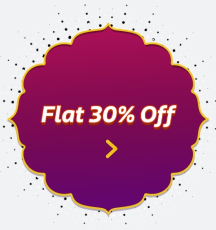 Flat 30 Off